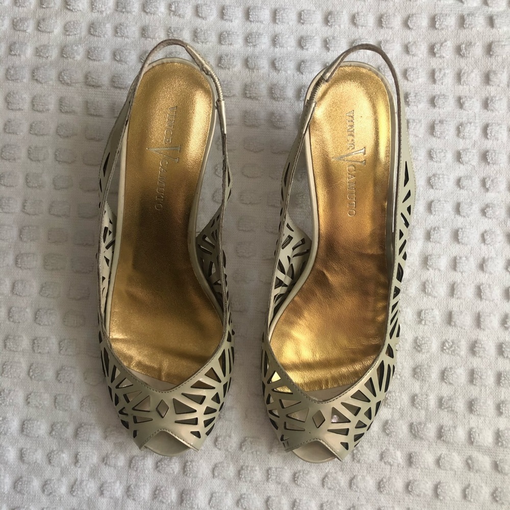 Vince Camuto Candy Sling Back Heels - Picture 2 of 15